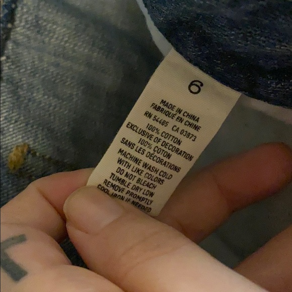 Jean shorts - Picture 3 of 3